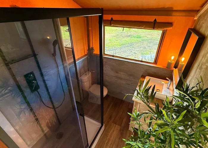 Glamping La Yurta Nel Luxe Glampingtent Luxusní stan *