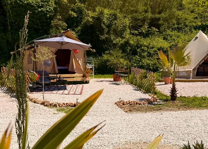 Luxusní stan Glamping La Yurta Nel Luxe Glampingtent Torino di Sangro