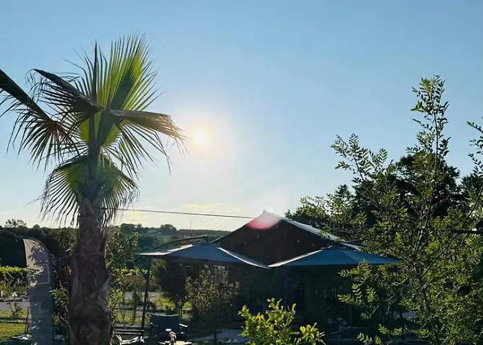 Glamping La Yurta Nel Luxe Glampingtent Luxusní stan Torino di Sangro